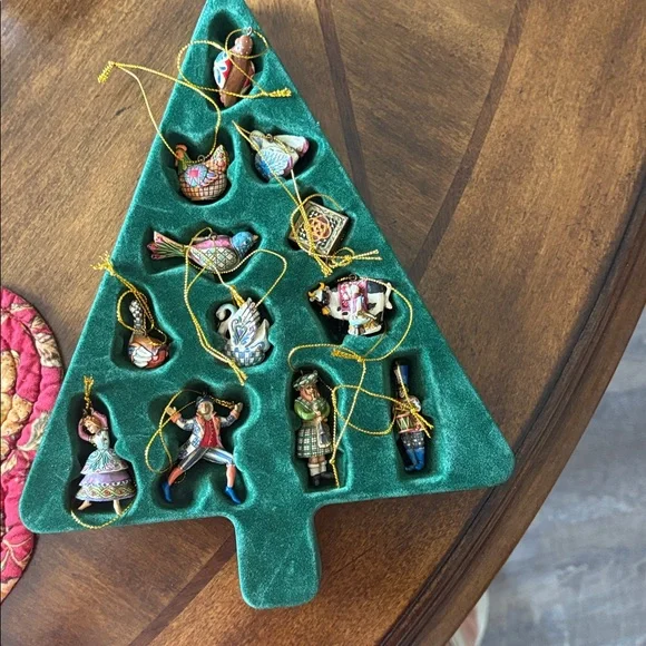 Jim Shore 2006 Red and Green Twelve Days of Christmas - Picture 8 of 8